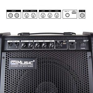 Coolmusic 100W Bluetooth Personal Monitor Electronic Drum Amplifier - Image 3