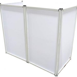 Harmony Audio HA-SKRIM Light Aluminum Portable DJ Event Facade Booth Scrim