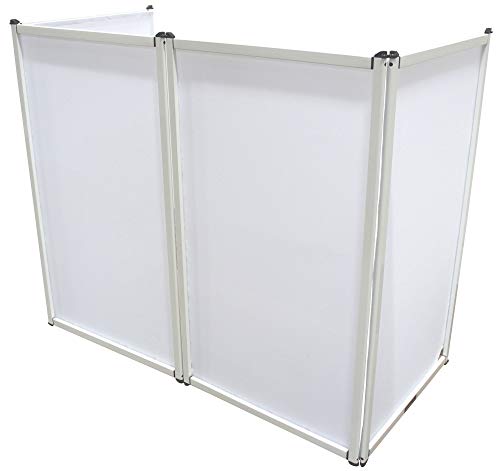 Harmony Audio HA-SKRIM Light Aluminum Portable DJ Event Facade Booth Scrim