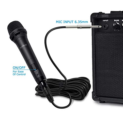 Fifine Dynamic Vocal Microphone Cardioid Handheld Microphone
