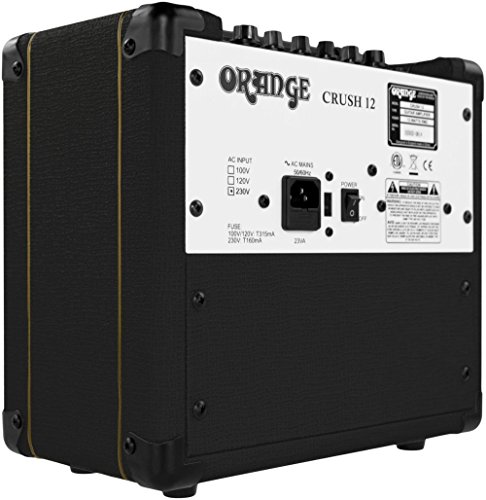 Orange Amplifiers Crush12 12W 1x6 Guitar Combo Amp Black