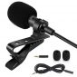 Rovtop Professional Lavalier Lapel Microphone - Omnidirectional Condenser