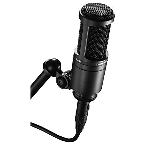 Audio-Technica Cardioid Condenser Microphone with Vocal Recording Setup Kit