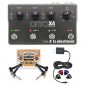 TC Electronic Ditto X4 Looper Effects Pedal Bundle with Blucoil Power Supply Slim