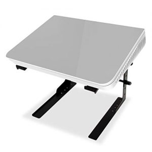 Pyle Portable Adjustable Laptop Stand - 6.3 to 10.9 Inch Anti-Slip Standing Table - Image 2