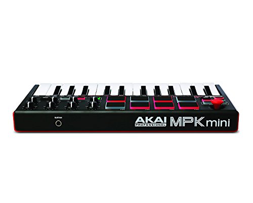 Akai Professional MPK Mini MKII | 25-Key Ultra-Portable USB MIDI Drum Pad