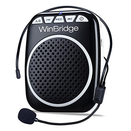 WinBridge Rechargeable Ultralight Portable Voice Amplifier Waist Support