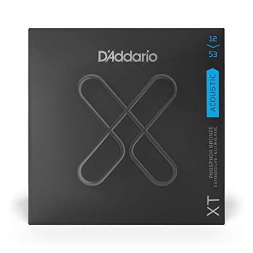 D'Addario XT Phosphor Bronze Acoustic Guitar Strings, Light
