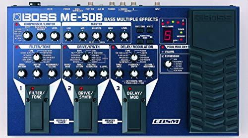 BOSS Bass Multiple Effects Guitar Pedal with COSM