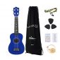 ADM Soprano Ukulele 21 Inch for Kids Beginner Ukelele, Starter Kit Strap