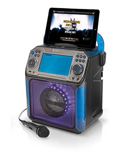 Singing Machine Groove XL Karaoke System with Voice Effects & Light Show