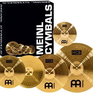 Meinl Cymbal Set Box Pack with 14" Hihats, 20" Ride, 16" Crash