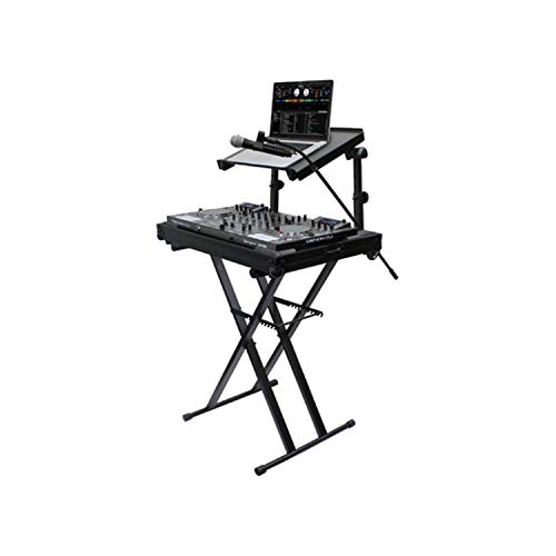 Odyssey 2-Tier DJ X-Stand Combo Pack