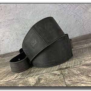 Premium Full-Grain Leather Guitar Strap – Ultimate Comfort & Durability - Image 3