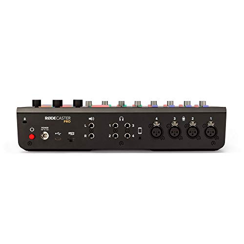 RODECaster Pro – All-in-One Podcast Production Studio with Mic Preamps & Bluetooth