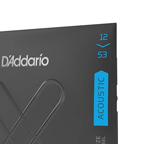 D'Addario XT Phosphor Bronze Acoustic Guitar Strings, Light