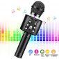 Karaoke Microphone for Kids,FISHOAKY 4 in 1 Portable Wireless Bluetooth