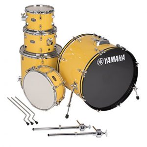 Yamaha Rydeen 5pc Shell Pack with 22" Bass Drum, Mellow Yellow