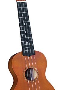 Diamond Head Soprano Ukulele - Mahogany Brown