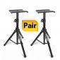 PAIR of Studio Monitor Speaker Stands by Hola! Music, Professional Heavy-Duty