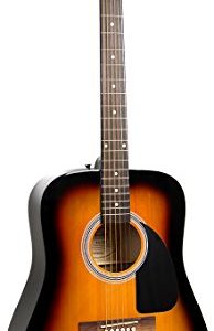 Fender FA-115 Dreadnought Acoustic Guitar - Sunburst Bundle with Gig Bag - Image 3