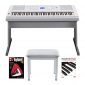 Yamaha 88 Key Digital Piano with Knox Piano Bench and Book/DVD