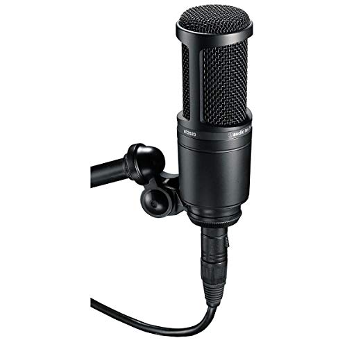 Audio-Technica Cardioid Condenser Microphone with Vocal Recording Setup Kit