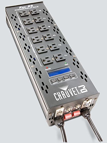 CHAUVET DJ Pro-D6 DMX-512 Dimmer/Switch Pack (6-Channel) | LED Light Controllers