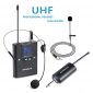 Kithouse 2-in-1 UHF Wireless Microphone Headset Lavalier Lapel Microphone