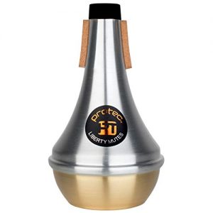 Protec Liberty Trumpet Aluminum Mute - Straight/Brass End