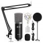 TONOR XLR Condenser Microphone Kit with XLR to XLR Cable/3.5mm