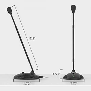 Computer Microphone,Fifine Desktop Gooseneck Microphone - Image 4