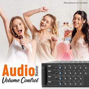 Pro 1000-Watt Portable Wireless Bluetooth - Stereo Mixer Karaoke Amplifier System - Image 4