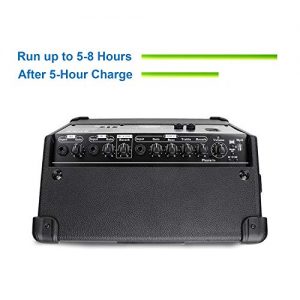 Acoustic Guitar Amplifier, 40 Watt Portable Rechargeable Amp for Guitar Acoustic - Image 3