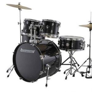 Ludwig Accent Drive Drum Set in Blue Foil finish
