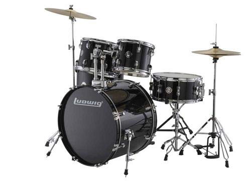 Ludwig Accent Drive Drum Set in Blue Foil finish
