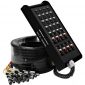 Seismic Audio - SALS-16x8x50 - 16 Channel 50' Pro Stage XLR Snake Cable