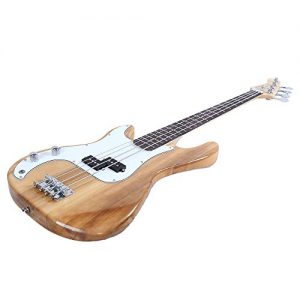 Electric Bass Guitar Glarry GP Flame Left-Hand HSH Pickup Shaped Electric Guitar - Image 3