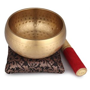 Zap Impex Beautiful New Hand Hammered Brass Singing Bowl Tibetan Meditation