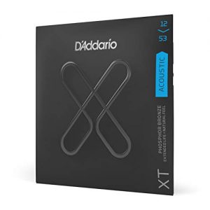 D'Addario XT Phosphor Bronze Acoustic Guitar Strings, Light