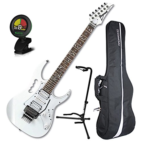 Ibanez Steve Vai JEM JR White Full Size Electric Guitar w/ Gig Bag