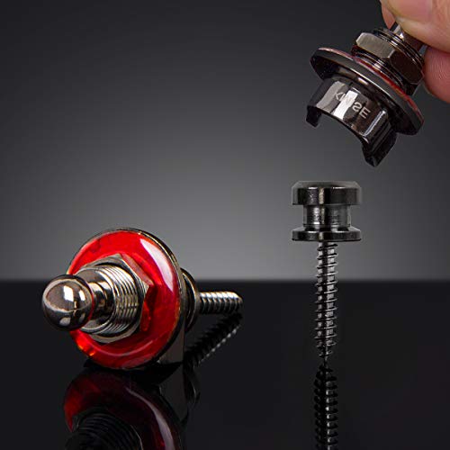 Guitar Strap Locks Straplocks Buttons for Electric Bass Guitar Parts