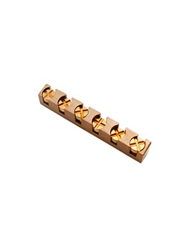 Guyker 43mm Guitar Nut - Height Adjustable Bell Brass Nuts Replacement