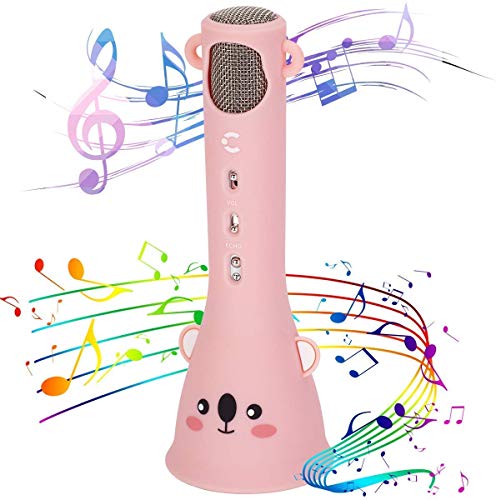 Cosy Life Wireless Kids Karaoke Microphone,Bluetooth Kids Karaoke Machine