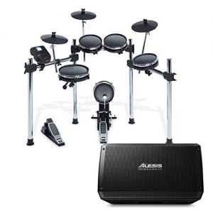 Alesis Surge Mesh Kit + Strike Amp 12 | 8-Piece All-Mesh Electronic Drum Kit