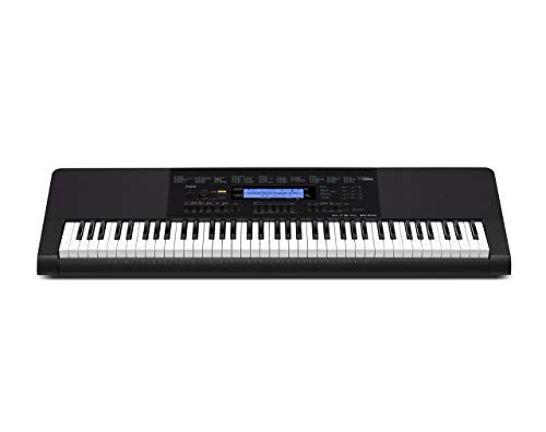 Casio 76-Key Touch Sensitive Keyboard with Power Supply (Renewed)