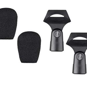 Monoprice 7-piece Drum and Instrument Mic Kit | With Mounts and Case - Image 4