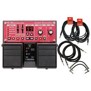 BOSS Guitar Pedal Loop Station w/6 FREE Cables