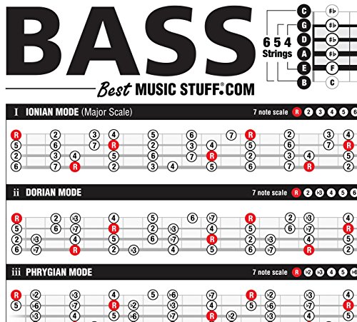 Essential Bass Theory Chart Version 2 (UPDATED & REVISED)
