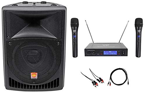 Rockville Powered 8" Pro Karaoke Machine/System 4 ipad/iphone/Android/Laptop